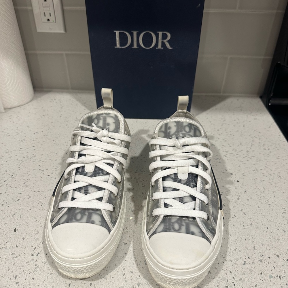 Dior Men's Monochrome Sneakers